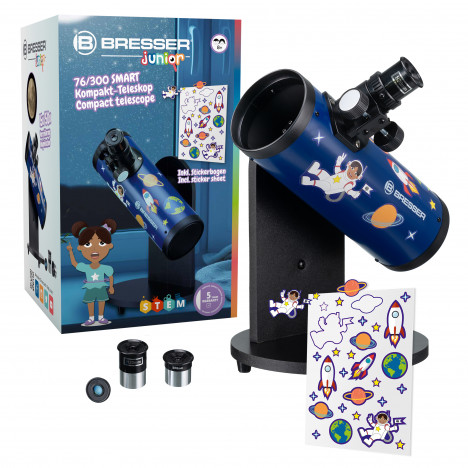 Omegon Bresser Junior 76/300 Compact Smart teleskops