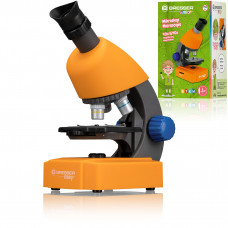 Bresser Junior 40x-640x mikroskoop (oranž)