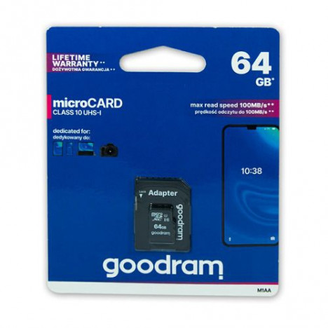 Goodram Micro SD kaart 64GB